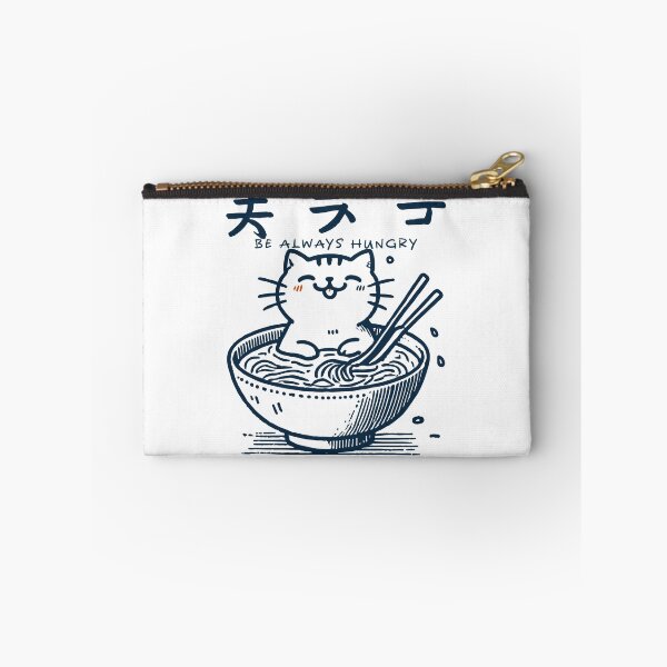 Item preview, Kawaii Ramen Cat Streetwear Japanese Noodles designed and sold by LuminOrb.
