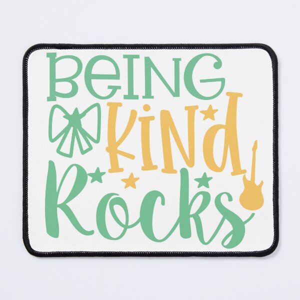 Item preview, Being Kind Rocks - Positive Message Graphic Design designed and sold by TeesHearts100.