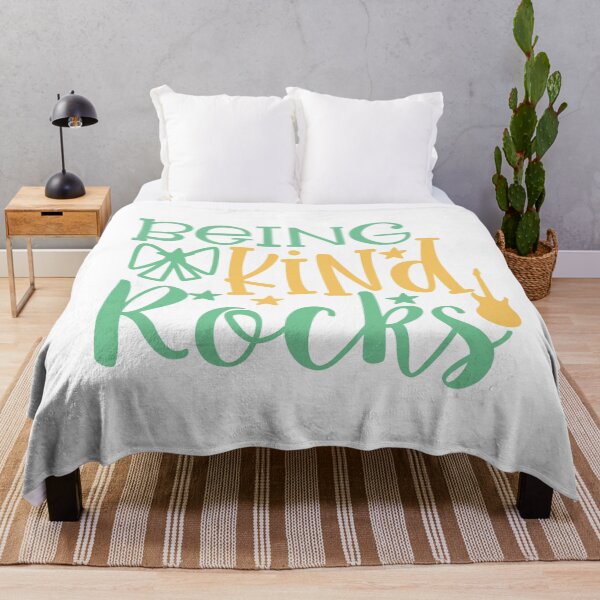 Item preview, Being Kind Rocks - Positive Message Graphic Design designed and sold by TeesHearts100.