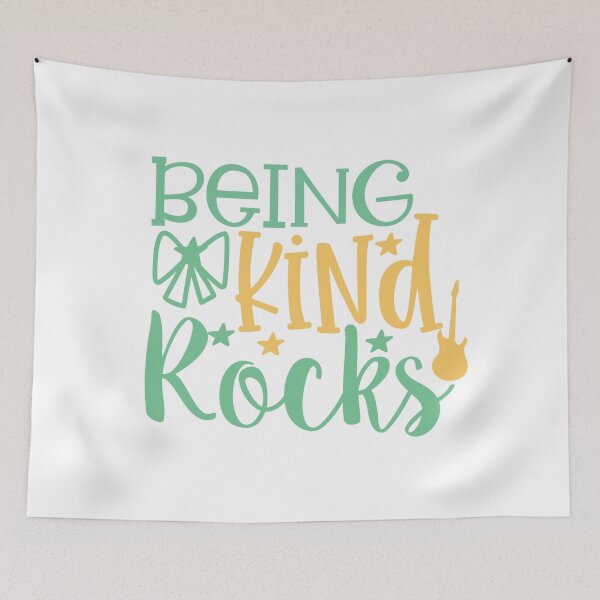 Item preview, Being Kind Rocks - Positive Message Graphic Design designed and sold by TeesHearts100.