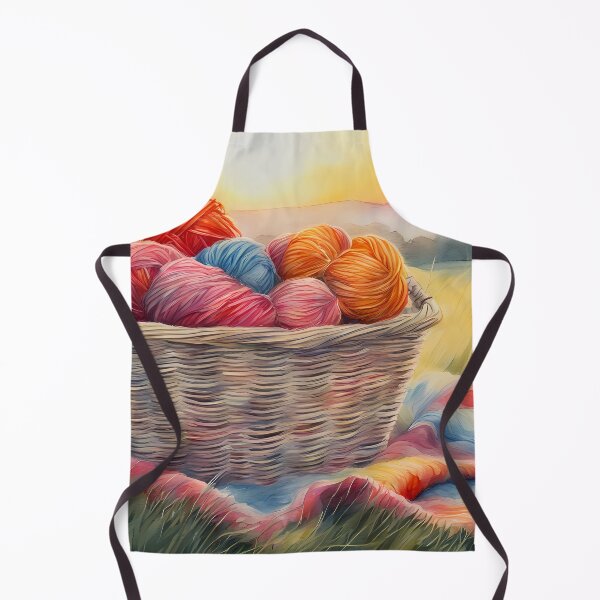 Item preview, Yarn Picnic Basket designed and sold by CalmnessbyChoice.