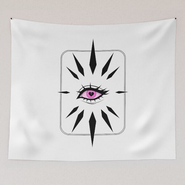 Item preview, Pastel Goth All Seeing Eye Tarot Card designed and sold by ObsidianDaz.
