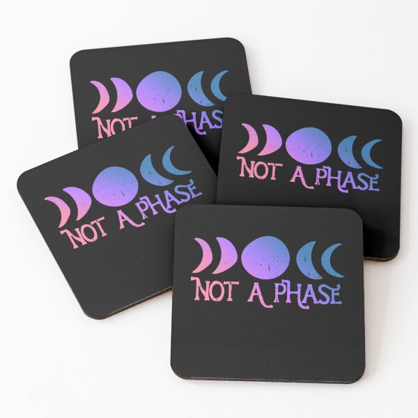 Item preview, Not a Phase bisexual visibility  designed and sold by FrictionMaxxing.