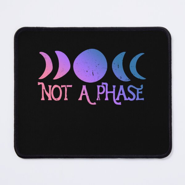 Item preview, Not a Phase bisexual visibility  designed and sold by FrictionMaxxing.