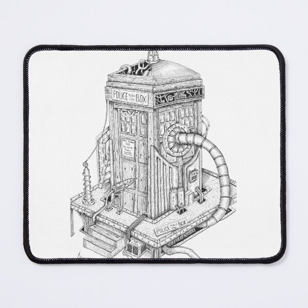 Artikelvorschau, Die zerstörte Tardis, Dr. Who entworfen und verkauft von EdwardGeorgeArt.