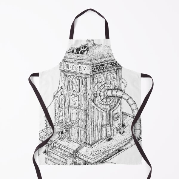 Item preview, La Tardis destruida, Doctor Who designed and sold by EdwardGeorgeArt.