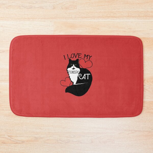 Item preview, I love my tuxedo cat designed and sold by FrictionMaxxing.