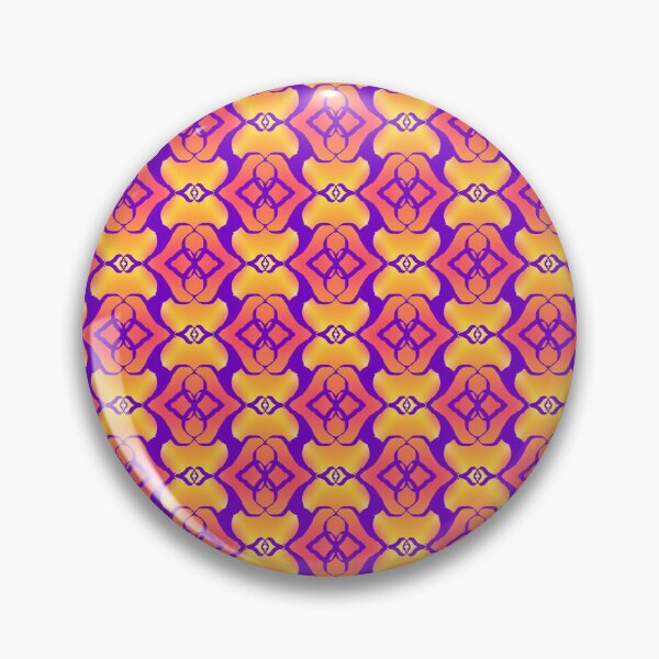 Item preview, Pink yellow arabesque tiles designed and sold by Bulantanyong.