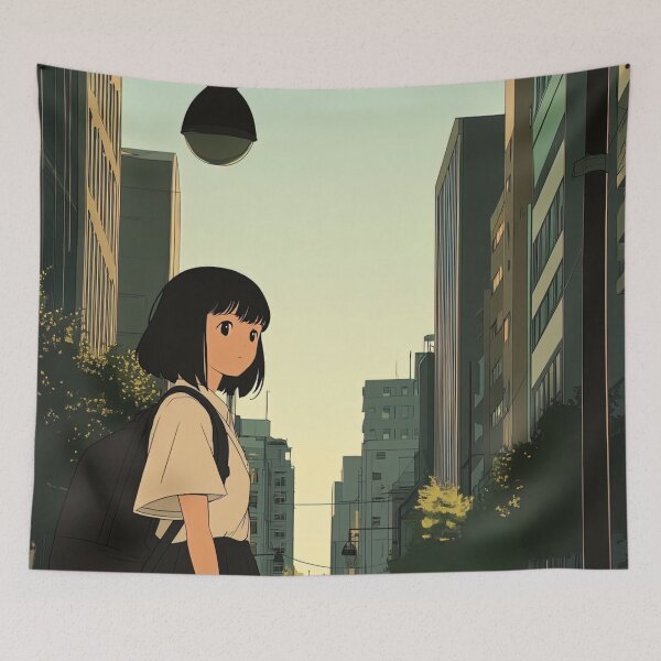 Item preview, León, city | Anime style designed and sold by ComicsFactory.