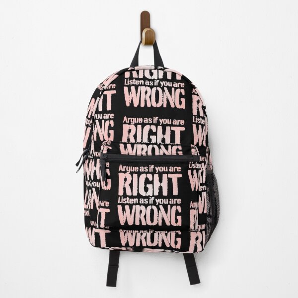 Item preview, Argue as if you are right. Listen as if you are wrong. v.3 designed and sold by x1brett.