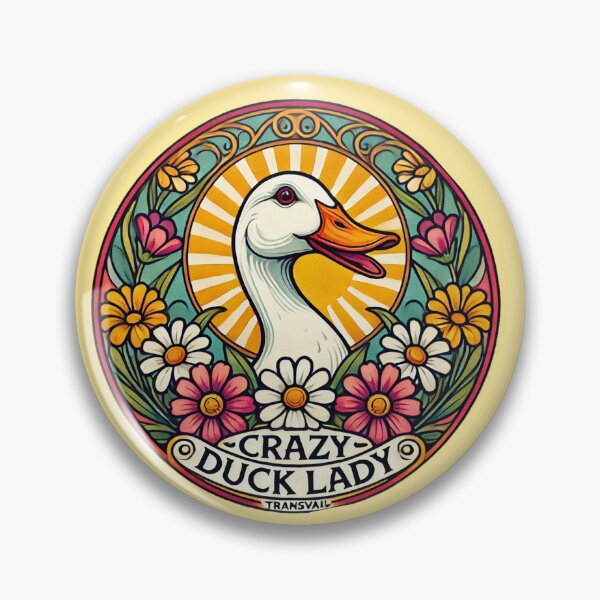 Item preview, Crazy Duck Lady designed and sold by FrictionMaxxing.