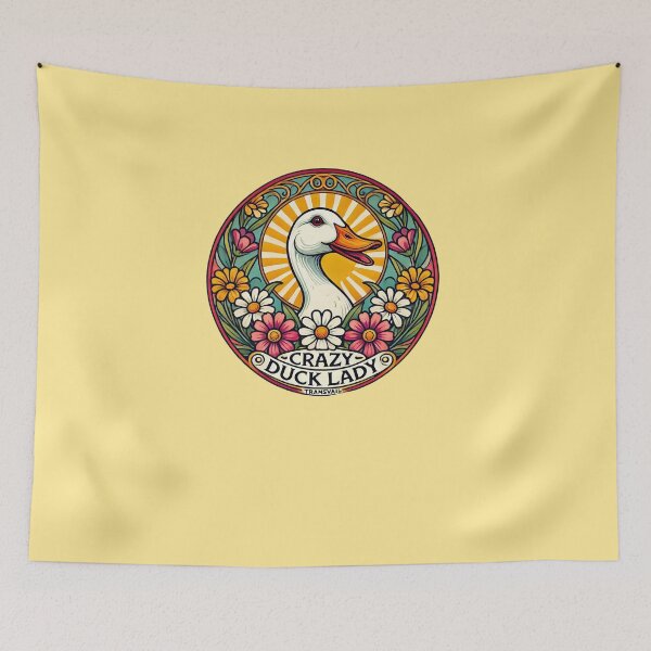 Item preview, Crazy Duck Lady designed and sold by FrictionMaxxing.