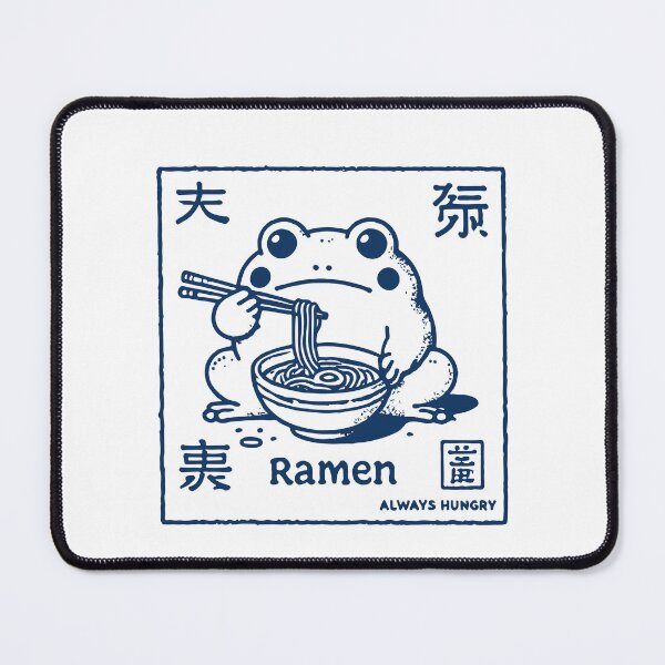 Item preview, Ramen Frog Funny Japanese Streetwear Ukiyo-e designed and sold by LuminOrb.