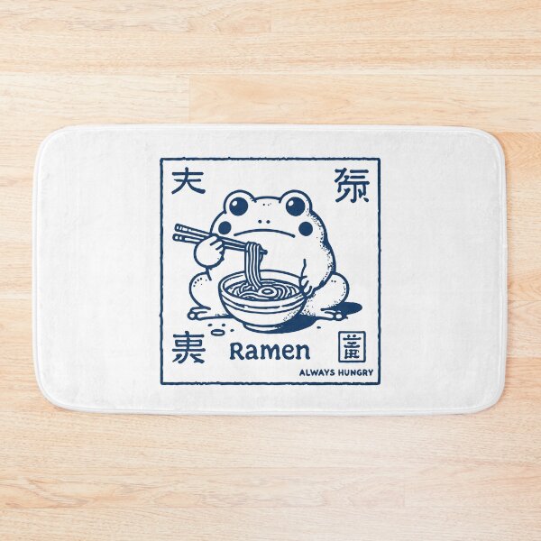 Item preview, Ramen Frog Funny Japanese Streetwear Ukiyo-e designed and sold by LuminOrb.