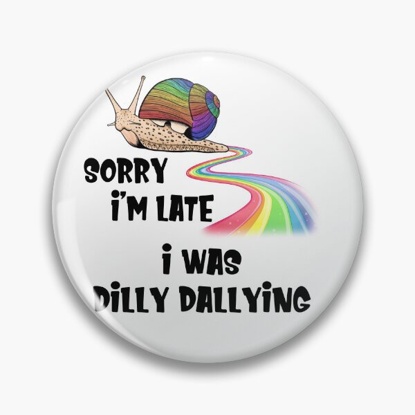 Item preview, Funny Gay Dilly Dally - Cute Rainbow Snail LGBTQ+ Pride designed and sold by tcvnguyen.