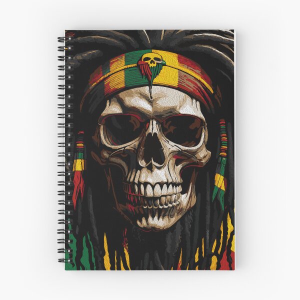 Item preview, Calavera rasta… designed and sold by Designando.