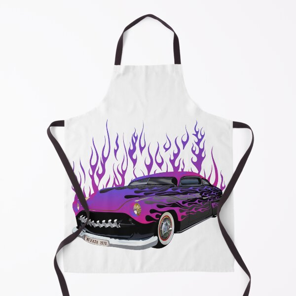 Item preview, vintage car hot rod old american flame muscle car designed and sold by Achille3777.