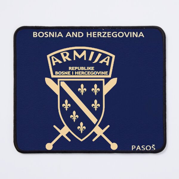 Item preview, Passport / Coat of Arms of the Republic of Bosnia and Herzegovina | Historic Bosnian Symbol 23 designed and sold by TrendSh0p.