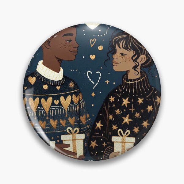 Item preview, Couple Golden Hearts Together designed and sold by zzz888.