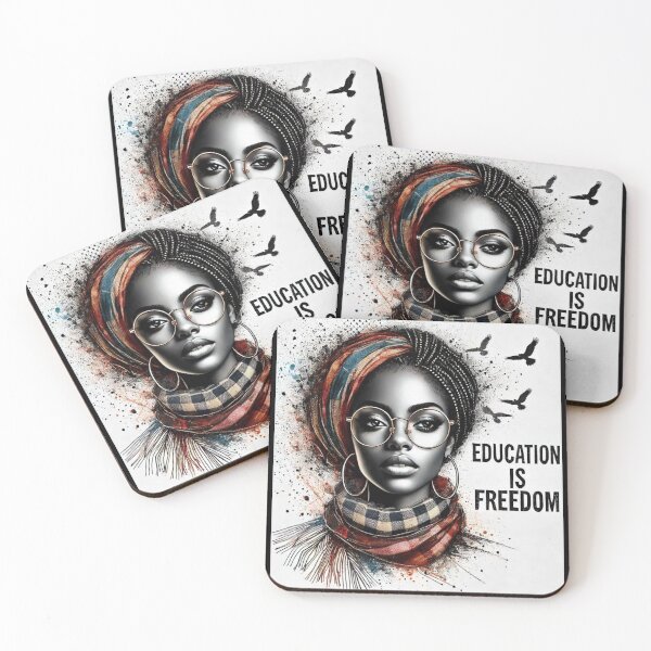 Item preview, Black History Teacher Education Is Freedom Nice Afro Women Gift designed and sold by Creat-Des.