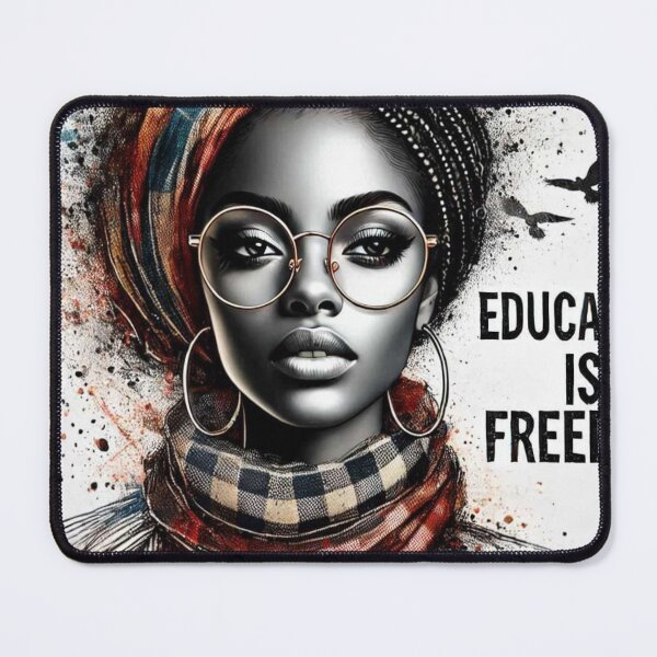 Item preview, Black History Teacher Education Is Freedom Nice Afro Women Gift designed and sold by Creat-Des.