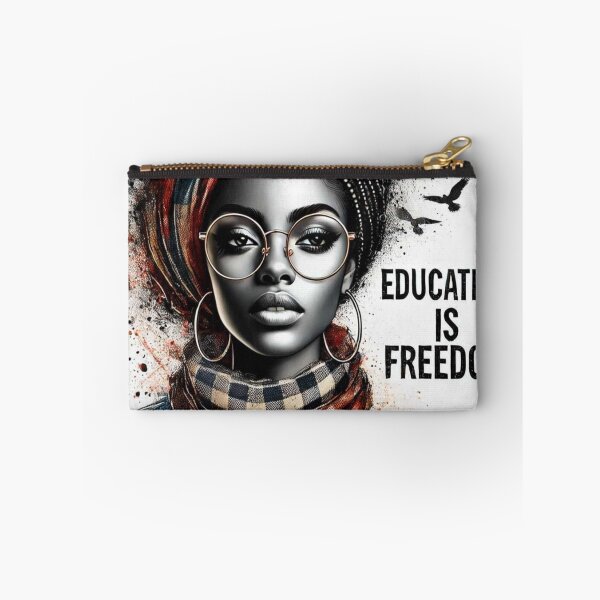 Item preview, Black History Teacher Education Is Freedom Nice Afro Women Gift designed and sold by Creat-Des.