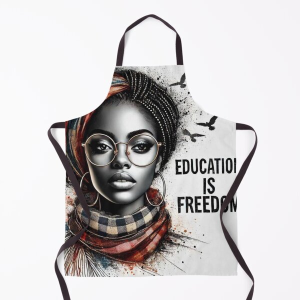 Item preview, Black History Teacher Education Is Freedom Nice Afro Women Gift designed and sold by Creat-Des.