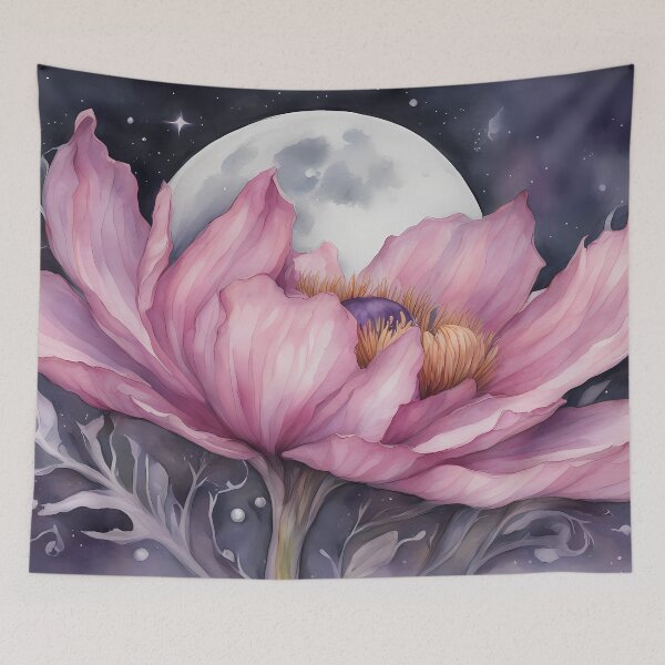 Item preview, Large Pink Moon Flower designed and sold by CalmnessbyChoice.