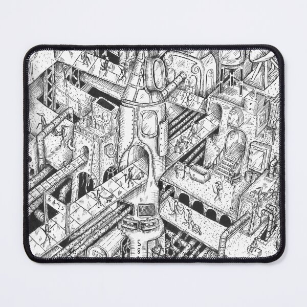 Item preview, steampunk style alien factory designed and sold by EdwardGeorgeArt.