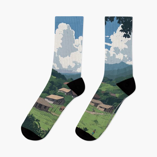 Item preview, Liberia landscape | Anime style designed and sold by ComicsFactory.