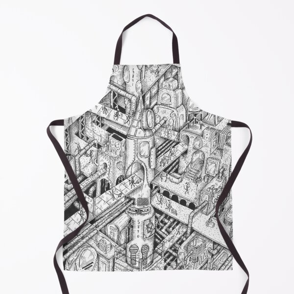 Item preview, steampunk style alien factory designed and sold by EdwardGeorgeArt.