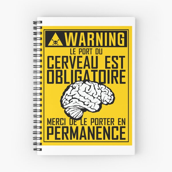 Item preview, warning port brain required brain humor funny quote designed and sold by Achille3777.