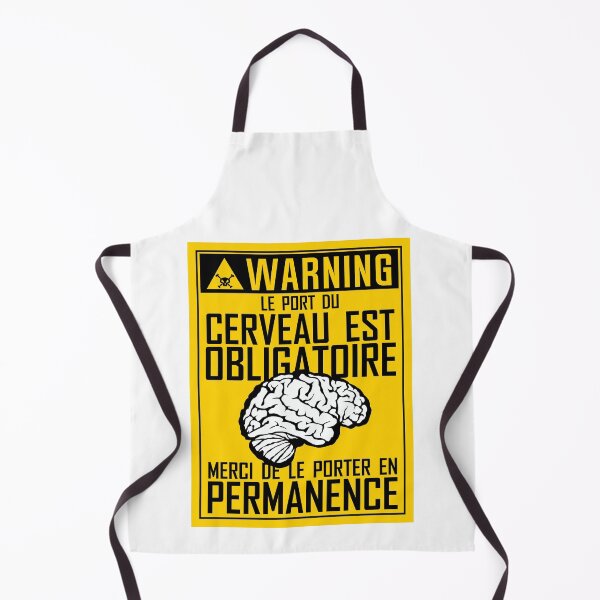 Item preview, warning port brain required brain humor funny quote designed and sold by Achille3777.