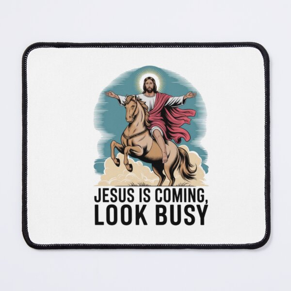 Item preview, Copy of JESUS IS COMING LOOK BUSY designed and sold by Obinne.