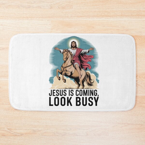 Item preview, Copy of JESUS IS COMING LOOK BUSY  designed and sold by Obinne.