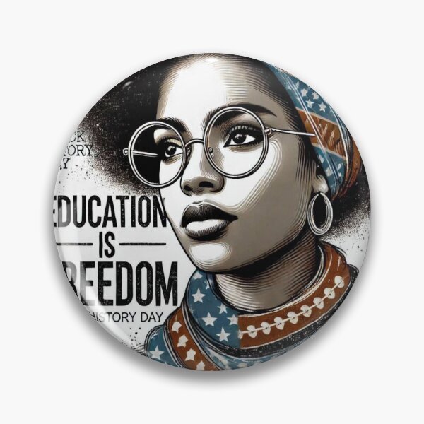 Item preview, Black History Teacher Education Is Freedom Nice Afro Women Gift designed and sold by Creat-Des.
