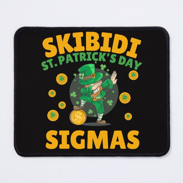 Item preview, St Patrick's Day St. Pat Rizz Gen Skibidi Tween Funny designed and sold by BatShirtsCrazy.