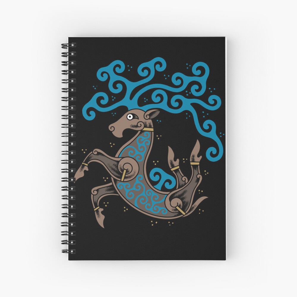 Item preview, Spiral Notebook designed and sold by saxonforageruk.