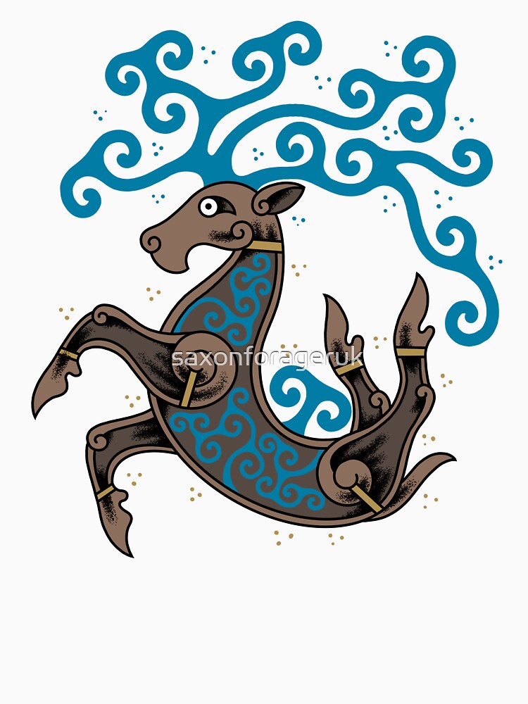 Thumbnail 7 of 7, Classic T-Shirt, Siberian Deer designed and sold by saxonforageruk.