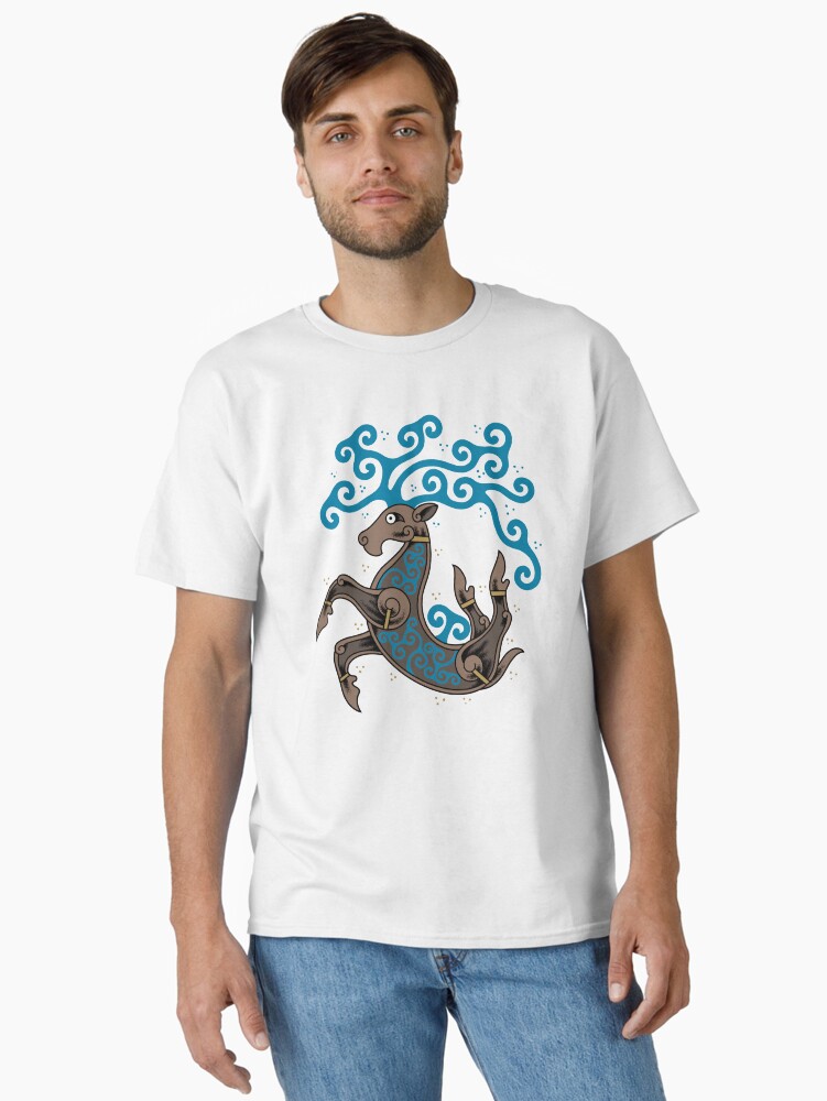 Thumbnail 2 of 7, Classic T-Shirt, Siberian Deer designed and sold by saxonforageruk.