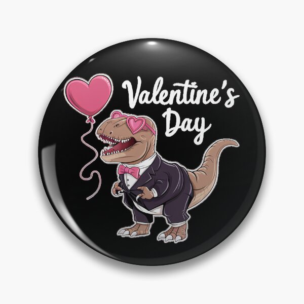 Item preview, T-Rex Valentine Dinosaur Valentine designed and sold by I-wanna-T-shirt.