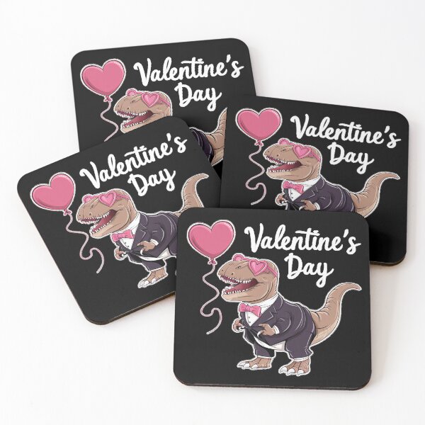 Item preview, T-Rex Valentine Dinosaur Valentine designed and sold by I-wanna-T-shirt.
