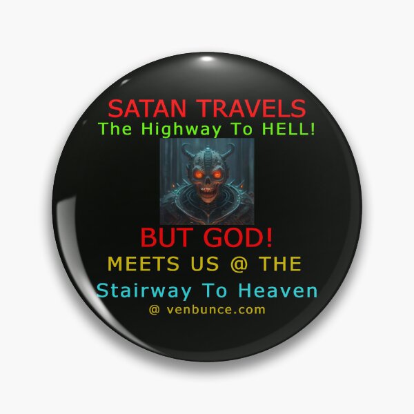 Item preview, SATAN Travels The Highway To Hell designed and sold by AlienAlmanac.