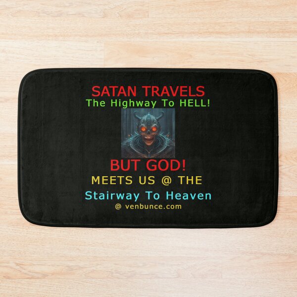Item preview, SATAN Travels The Highway To Hell designed and sold by alien almanac.