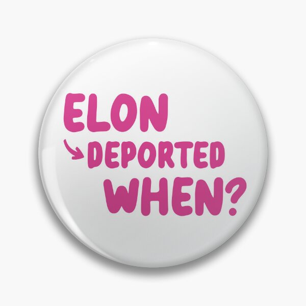 Item preview, Deport Elon Musk designed and sold by BethsdaleArt.