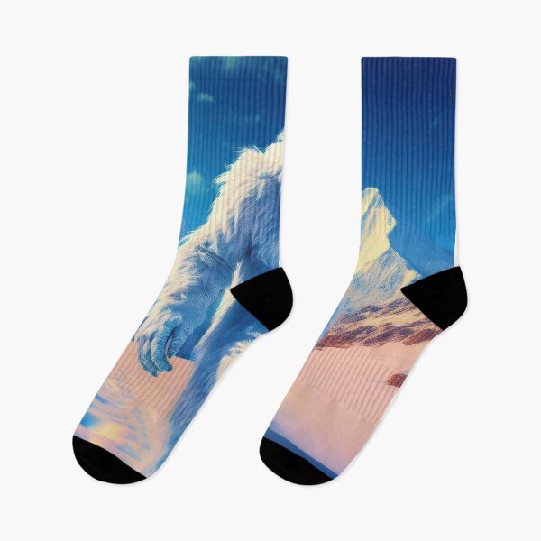 Item preview, Grumpy Yeti Walking in the Himalayas designed and sold by Graham Prentice.