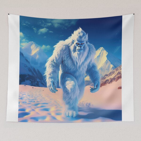 Item preview, Grumpy Yeti Walking in the Himalayas designed and sold by Graham Prentice.