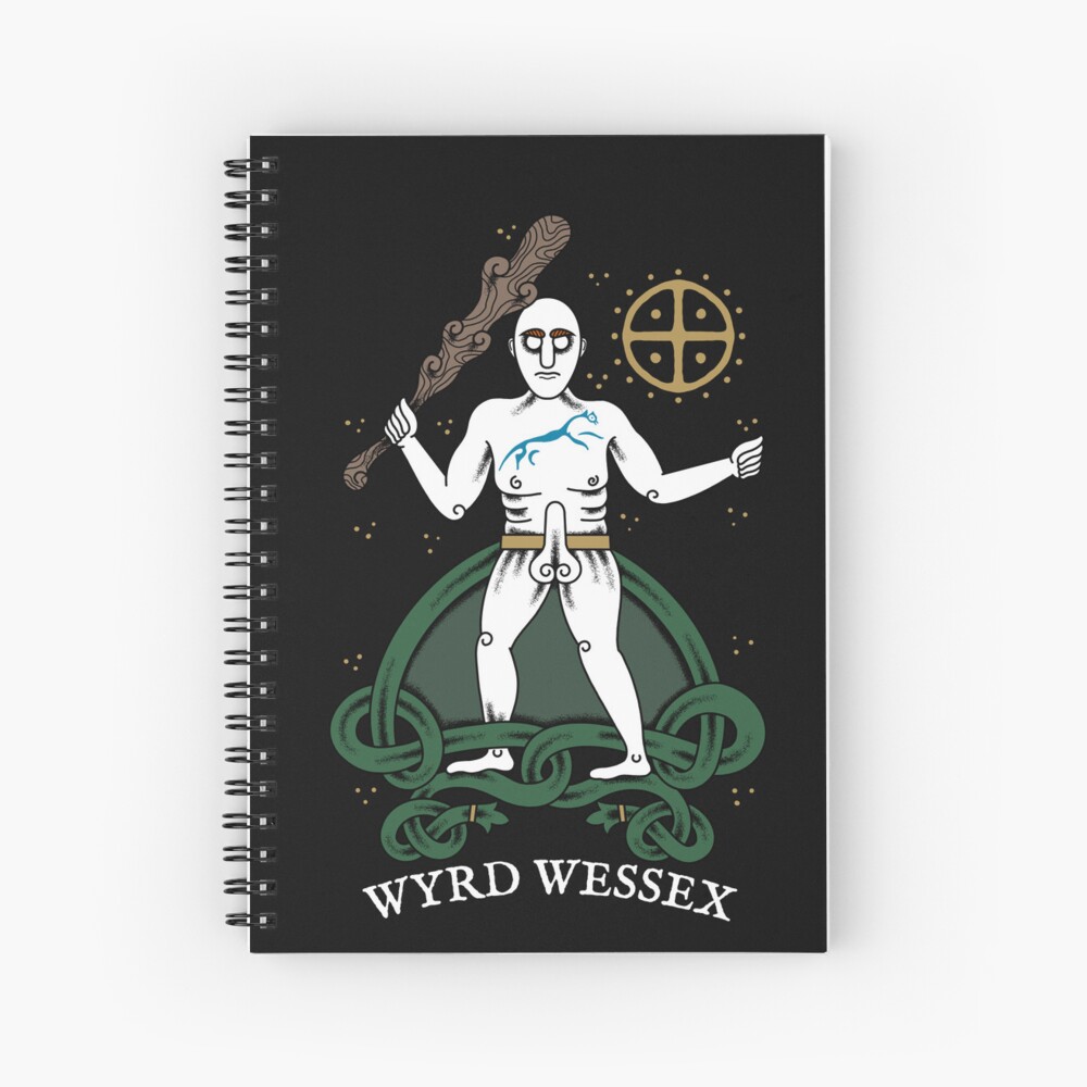 Item preview, Spiral Notebook designed and sold by saxonforageruk.