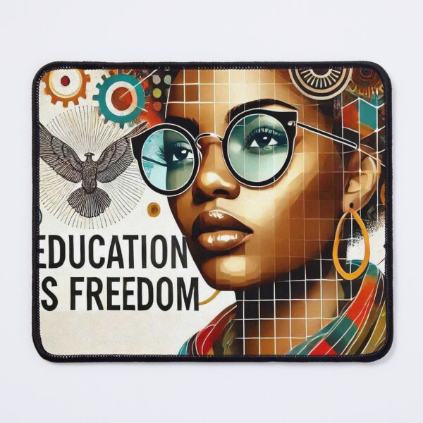 Item preview, Black History Teacher Education Is Freedom Nice Afro Women Gift designed and sold by Creat-Des.