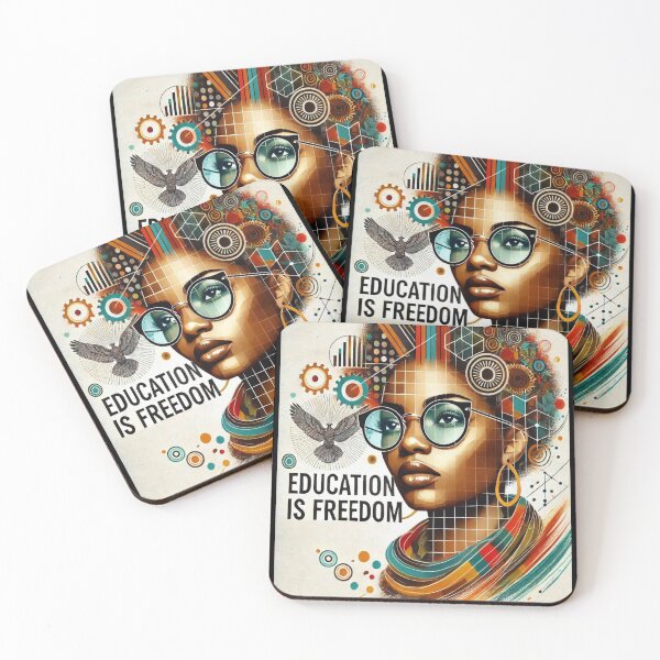 Item preview, Black History Teacher Education Is Freedom Nice Afro Women Gift designed and sold by Creat-Des.